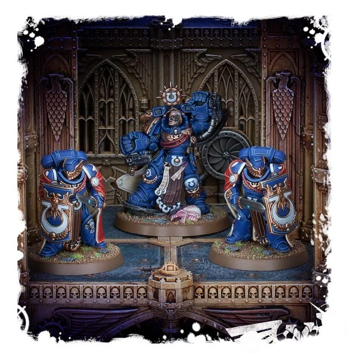 Марнеус Калгар, Магистр Ордена Ультрамаринов(Marneus Calgar, Ultramarines Chapter Master) - Warhammer 40k, Космодесант, Ultramarines, Примарис, Marneus Calgar, Длиннопост