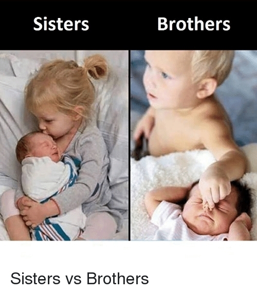 Sisters/brothers - Brothers and sisters, Age difference, Family, Children