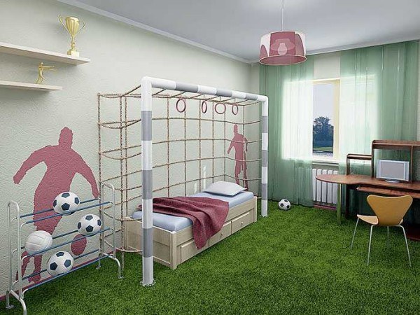 Children's room for a boy. 10 interesting ideas - My, Children's room, Interior Design, Apartment, Repair, gaming, Children, Longpost