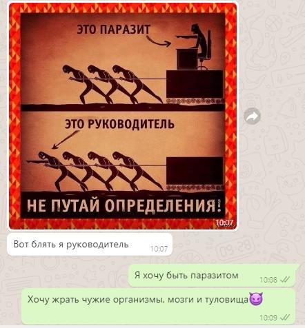 Внезапное помешательство - Руководитель, Начальство, Холопы, Работа