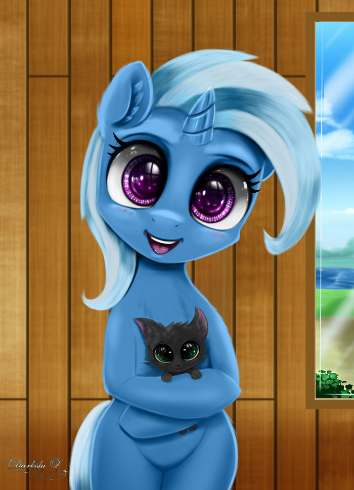  ! My Little Pony, Ponyart, Trixie, Darksly-z