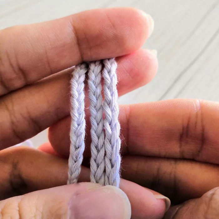 Lesson 3. Air loop. Chain of air loops - My, Crochet, Crochet lessons, Knitting, Video, Longpost