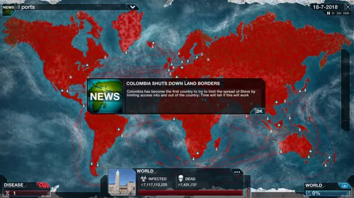        -  , , , Plaque Inc, World War z