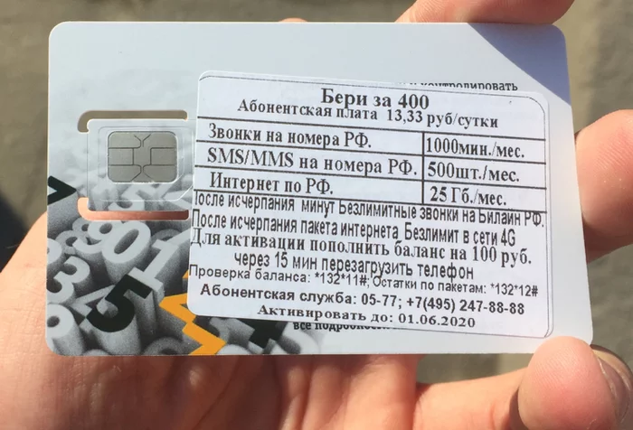 SIM card fraud - Moscow, Text, Fraud, Left SIM cards