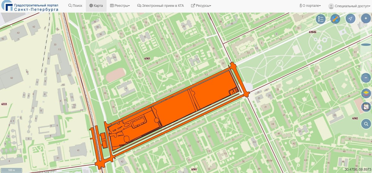 Градостроительный портал санкт петербурга карта