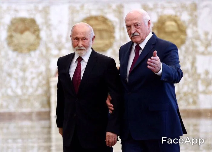 After 16 years... - Republic of Belarus, Russia, The president, Faceapp