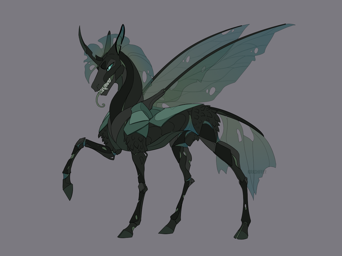  "" My Little Pony, Queen Chrysalis, Changeling, Ponyart, 