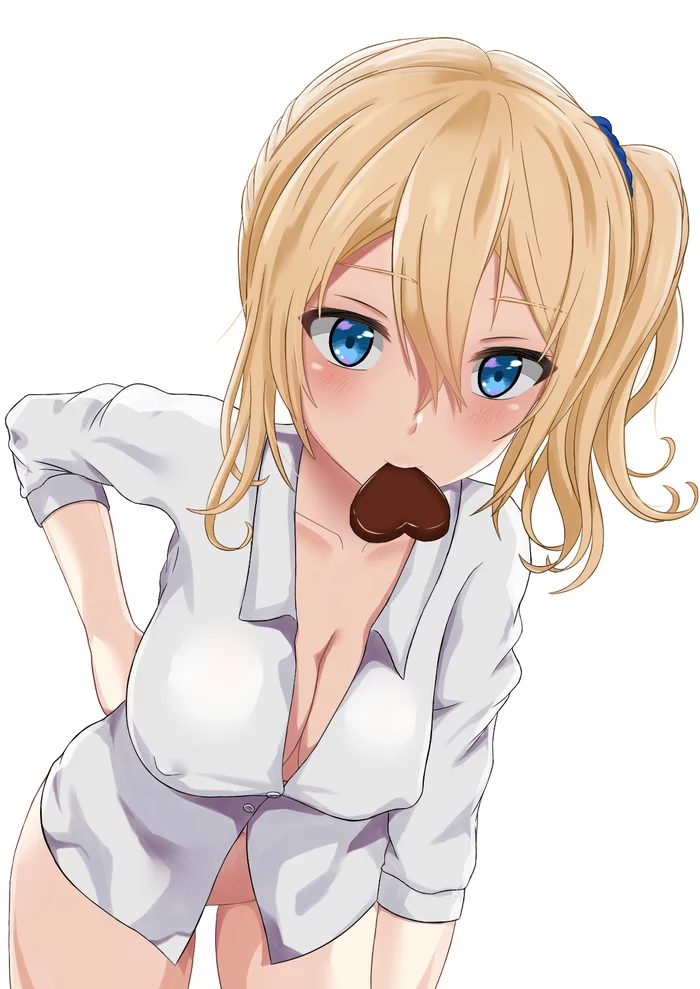 Ai Hayasaka - NSFW, Аниме, Anime Art, Kaguya-Sama wa Kokurasetai, Hayasaka Ai, Грудь, Длиннопост