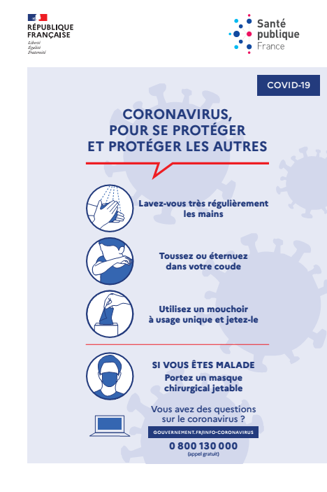 Measures to combat coronavirus at work (Paris) - My, France, Paris, Coronavirus, Epidemic, Quarantine