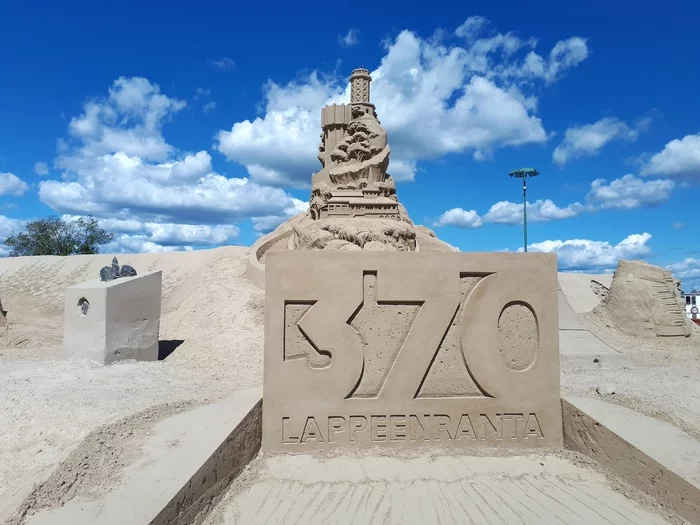 Exhibition of sand sculptures. Lappeenranta June 2019 - My, Lappeenranta, Finland, Exhibition, Sand sculpture, Nicholas II, Longpost