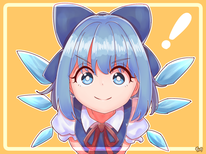 Cirno Touhou, Anime Art, , Cirno