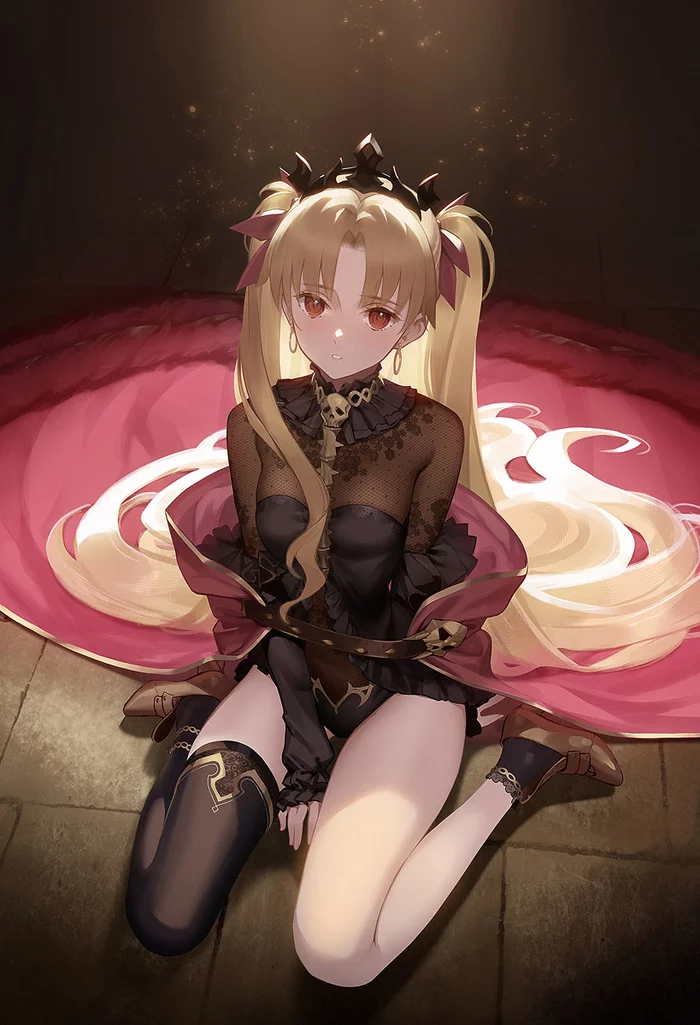 Ereshkigal - Аниме, Арт, Anime Art, Ereshkigal, Fate, Fate Grand Order, Tohsaka Rin, Lancer