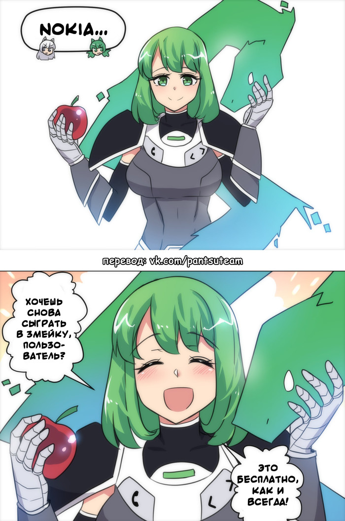 Android-Chan  iOS-Chan      , Merryweather, Princess Hinghoi, Anime Art,  , Android, iPhone, Nokia, 