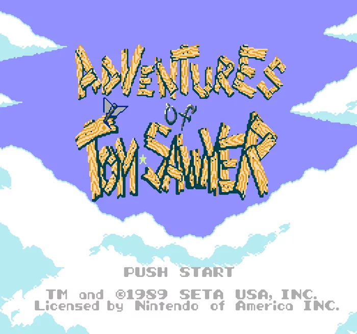 Adventures of Tom Sawyer (NES/Famicom/Dendy) - My, Platformer, Nes, Dendy, 8 bit, Sidescroller, Longpost, Games