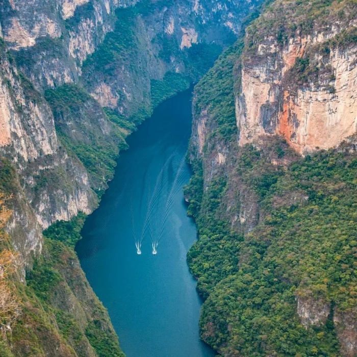 Even my head was spinning! - The mountains, Canyon, Mexico