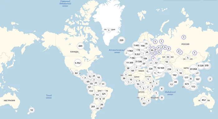 In Greenland, an infected... - Coronavirus, Greenland, Yandex maps, Virus