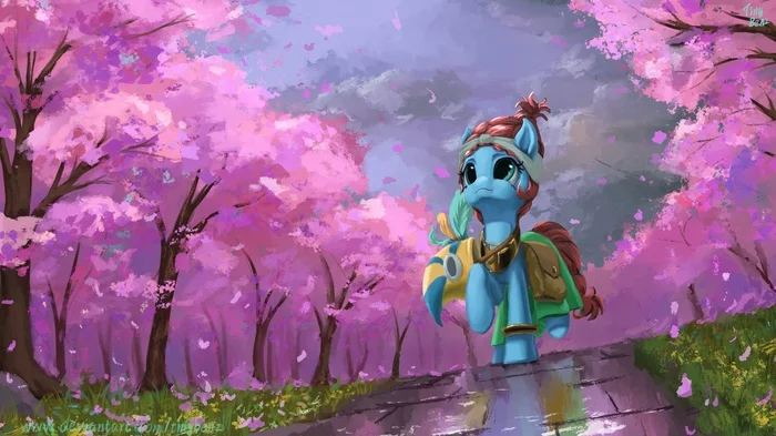 Spring - My Little Pony, PonyArt, Mage Meadowbrook, Tinybenz