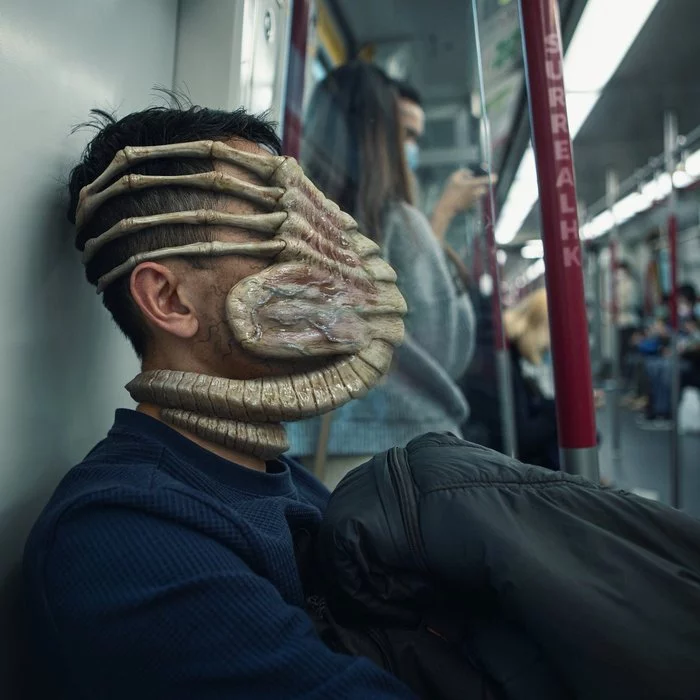 I like - Metro, Mask, Stranger, Face grabber