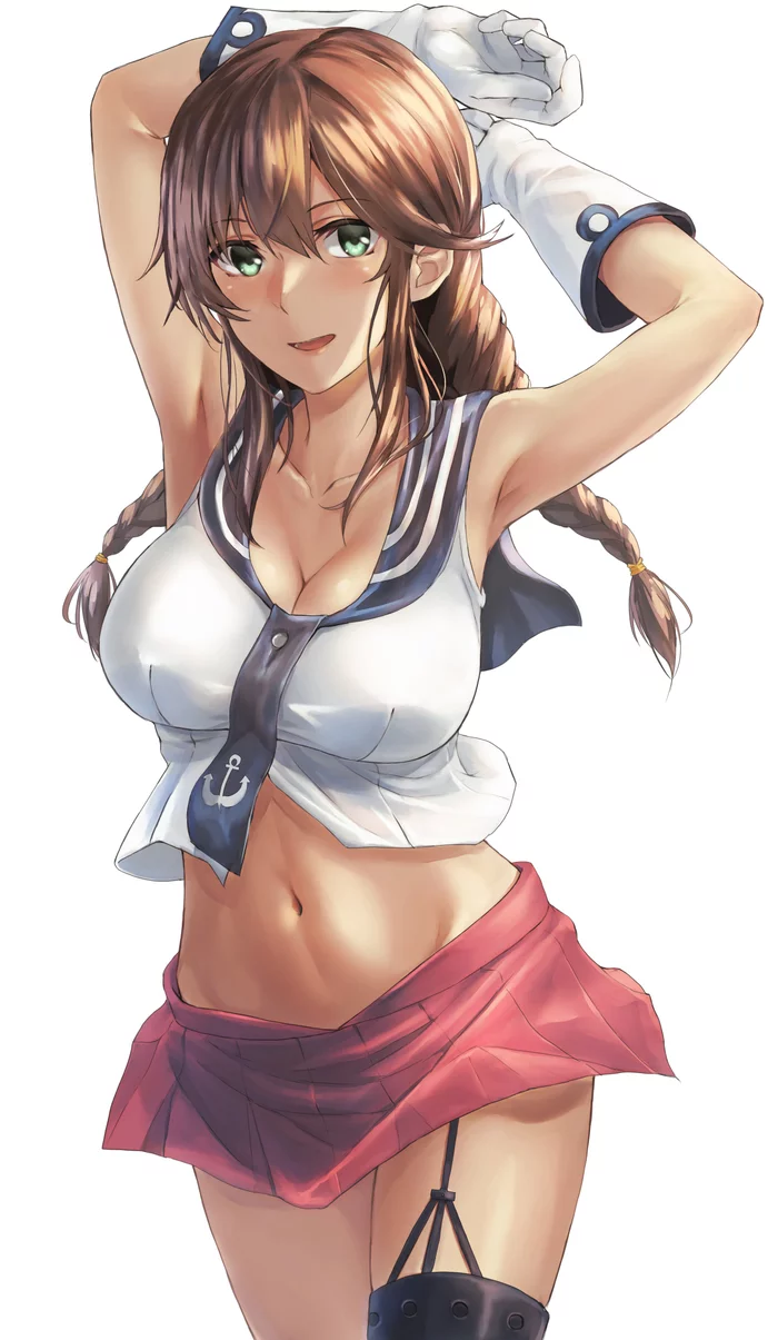 Noshiro (artist: kokuzoo - Kantai collection, Anime, Anime art, Noshiro, Sugoi dekai