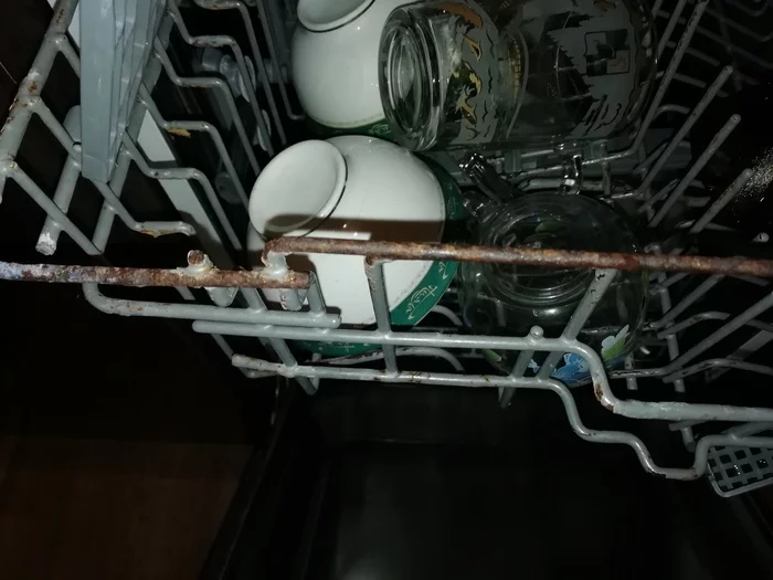 Second life for dishwasher baskets - My, Recovery, Sandblasting, Polymer clay, Dishwasher, Longpost