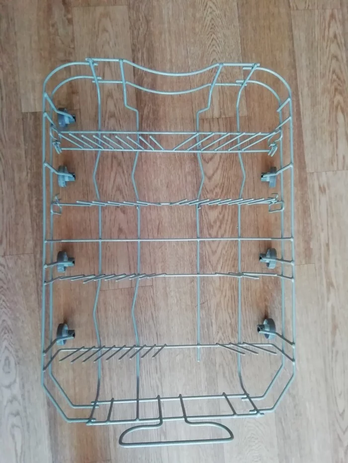 Second life for dishwasher baskets - My, Recovery, Sandblasting, Polymer clay, Dishwasher, Longpost