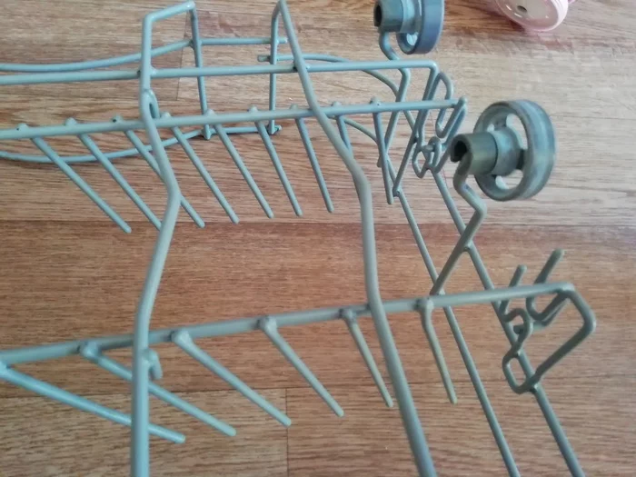 Second life for dishwasher baskets - My, Recovery, Sandblasting, Polymer clay, Dishwasher, Longpost