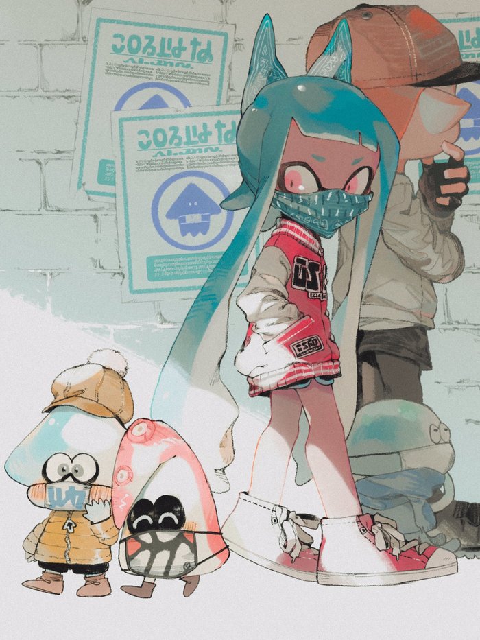 COVID-52019 Splatoon, , 