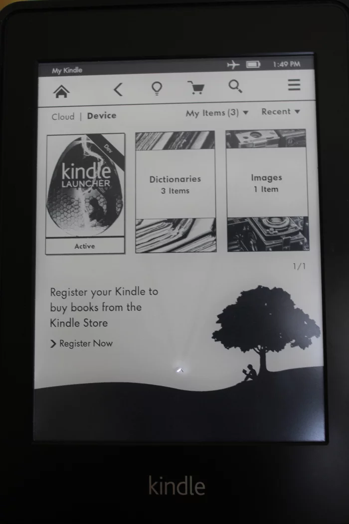 Kindle Paperwhite - screen damaged - My, Kindle, Broken screen, Repair of equipment, No rating, Kindle