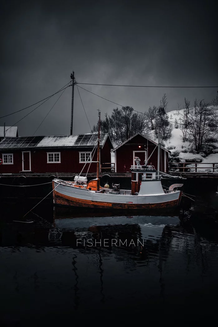 fishing boat - My, Fishing, Norway, Sea, A boat, Fishermen, Ocean, The photo, Scandinavia, Longpost