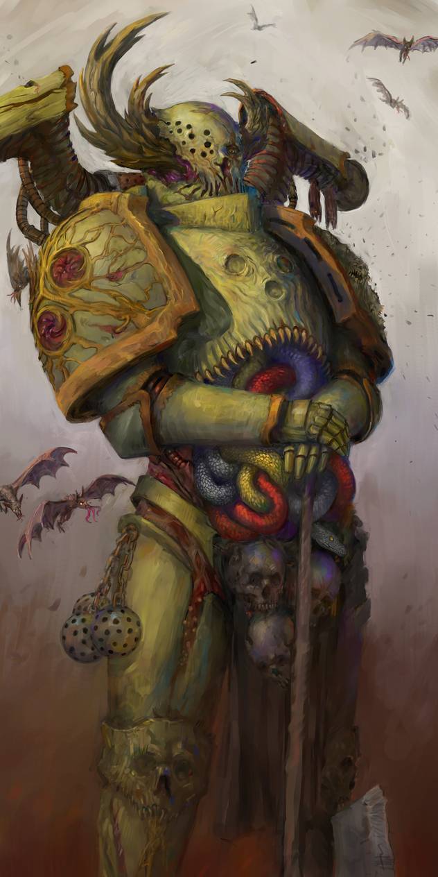 Death Guard - Warhammer 40k, Wh Art, Death guard, Chaos space marines