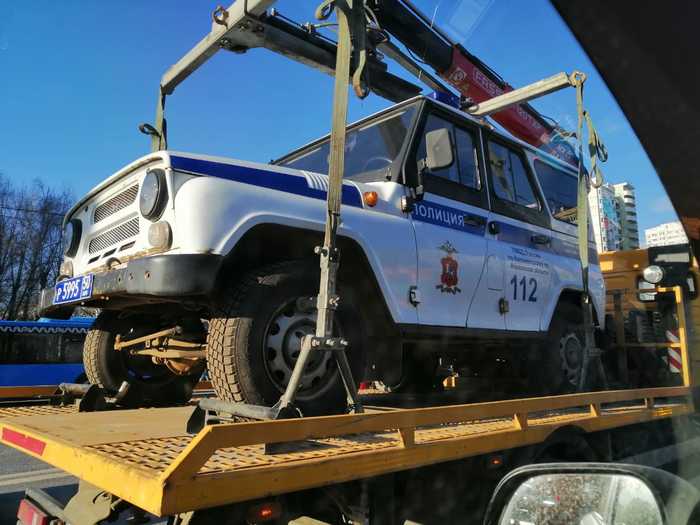 Еще один эвакуатор который смог