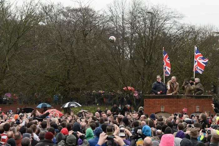 Royal Shrovetide Football - Games, People, England, Football, Maslenitsa, Interesting, Video, Longpost