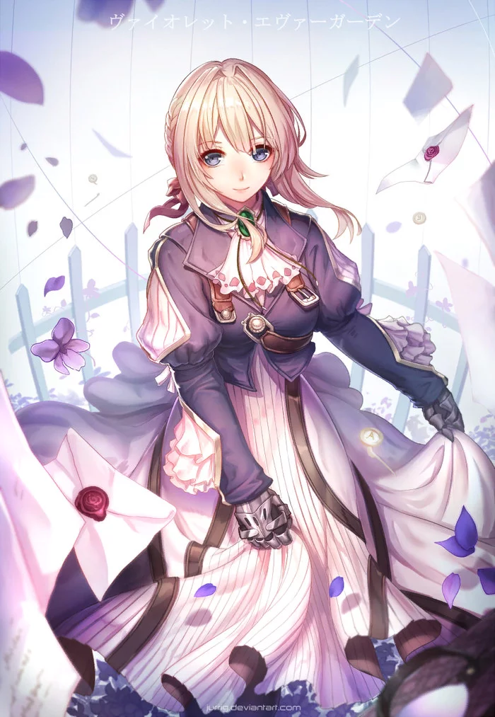 Violet Evergarden - Violet Evergarden, Anime art, Anime, Jurrig