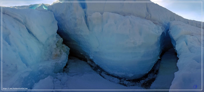 Ice, caves and Antarctic icicles - My, Antarctica, Antarctica On-Line, Novolazarevskaya Station, Caves, Icicles, Longpost