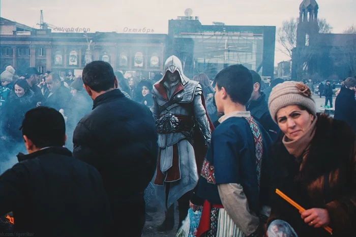 Assassin in Russia - My, Assassins creed, Brotherhood