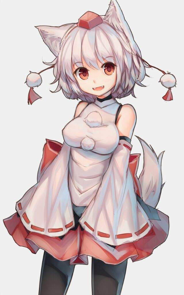 Momiji Inubarashi - Anime, Touhou, Anime art, Longpost, Inubashiri momiji