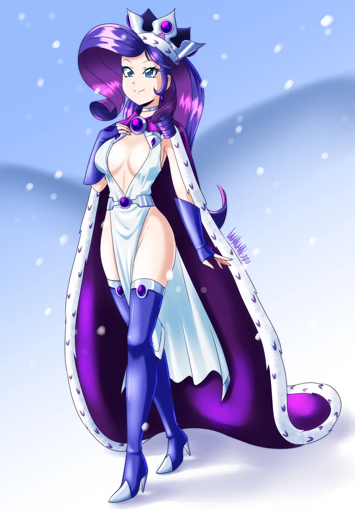 Princess Platinum - My little pony, Humanization, Rarity, Danmakuman, MLP Edge, MLP Season 2