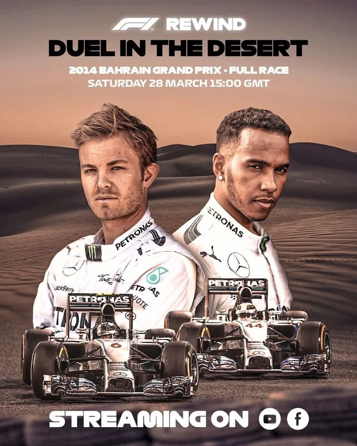 Let's remember the duel in the desert! - Race, Formula 1, Auto, Автоспорт, news, Duel, Broadcast, Interesting