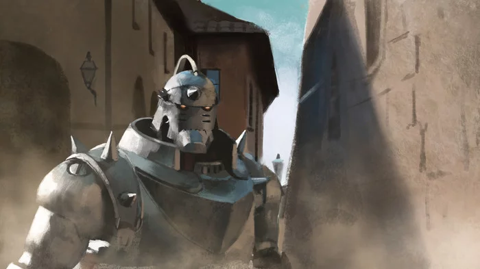 Alphonse Elric by Ley Bowen - Art, Anime, Anime art, Fullmetal alchemist, Alphonse elric, Fan art, Ley Bowen