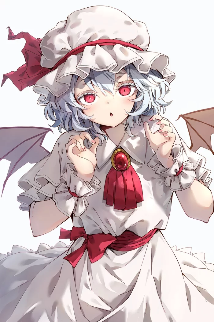 Remilia Scarlet - Touhou, Anime Art, Аниме, Remilia Scarlet, Darjeeling reley