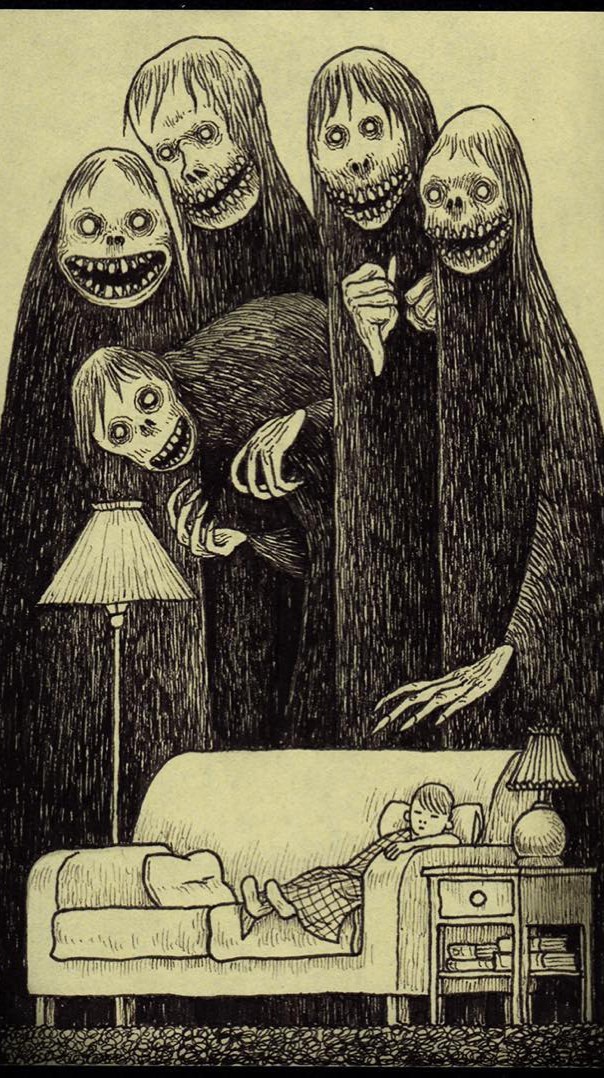 Художник John Kenn Mortensen - Крипота, Подборка, Арт, Рисунок, John kenn mortensen, Длиннопост