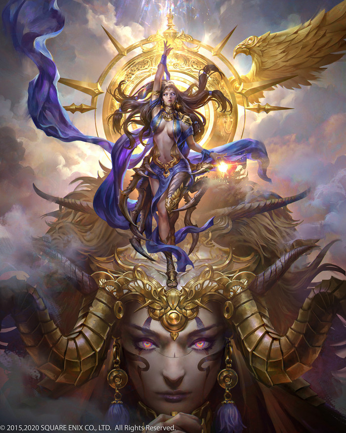 UC Goddess from Final Fantasy VI , , Final Fantasy VI, ArtStation