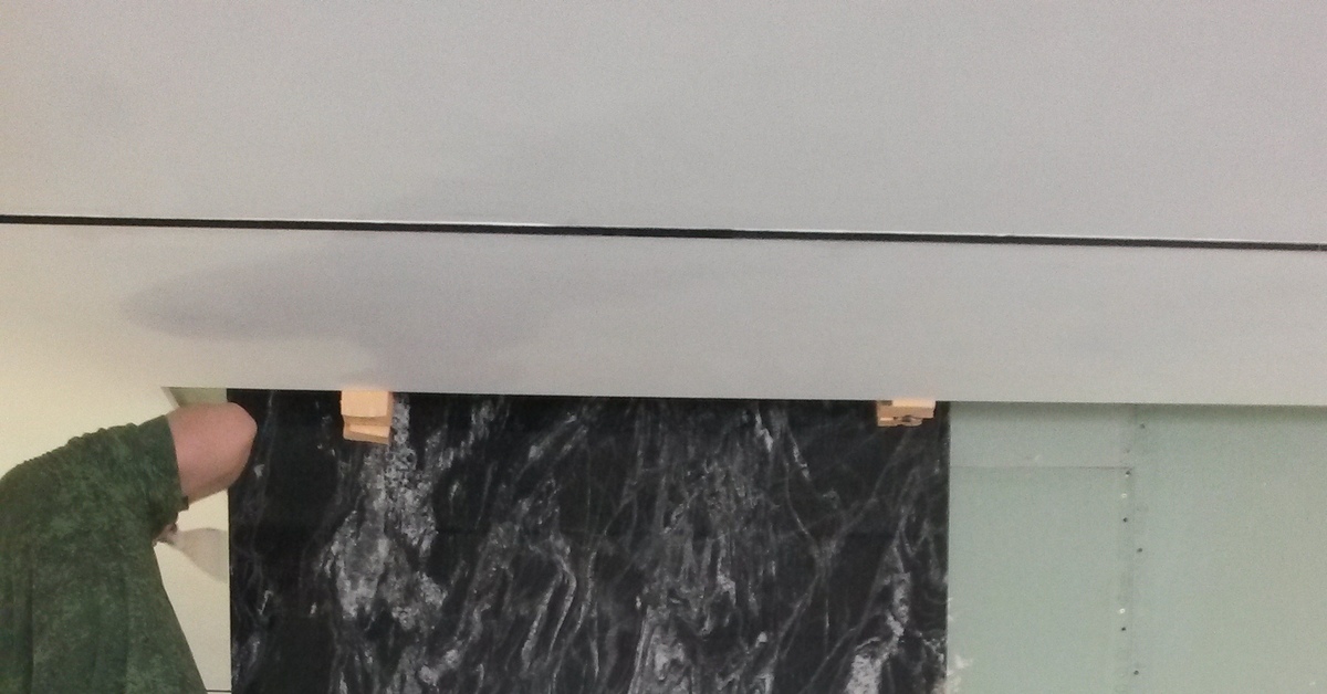 Монтаж гранита на стену, или как нет готовых фоток | Пикабу