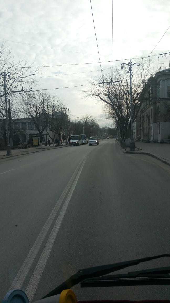 Deserted Sunday Sevastopol... Through the eyes of a minibus driver - Longpost, Black Sea, Sevastopol, My, Crimea, Coronavirus, Quarantine