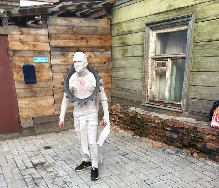 Saratov fighter against coronavirus - CoronaMan - Saratov, Humor, Coronavirus, Toilet paper, Video