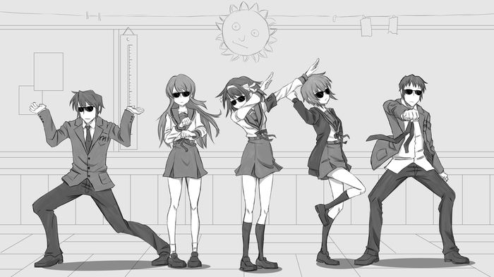 Dank SOS Brigade , Suzumiya Haruhi no Yuuutsu, Dab, , Anime Art
