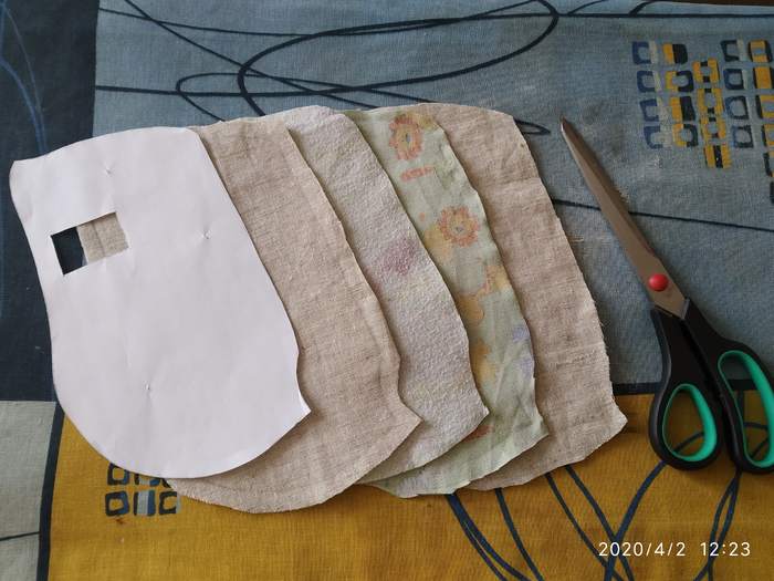 Based on the post “Make it yourself” (about the PTM-1 mask) - My, Mask, Sewing, Longpost, Go and Emergency Situations