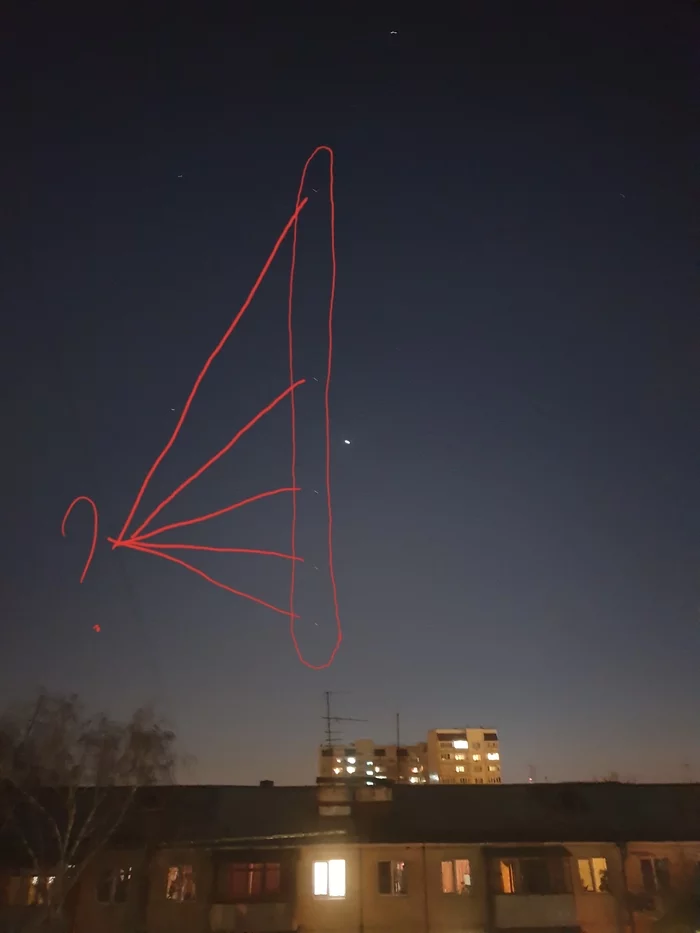 What are those moving objects in the sky? - My, Star, Starry sky, Astronomy, Lights in the Sky, Video, Longpost