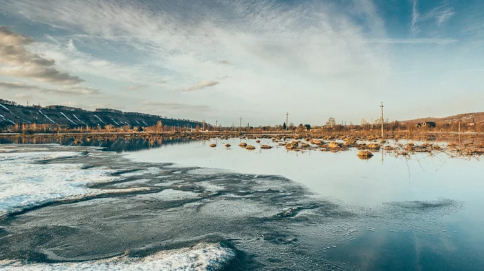 Левиафан - Сибирская версия - Моё, Левиафан, Сибирь, Весна, Природа, Nikon D800