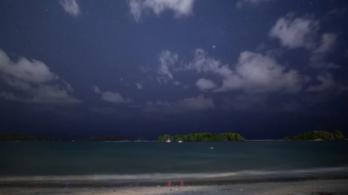 Night sky over Koh Samui, Thailand - My, Astrophoto, Night, Canon 6d, Sigma